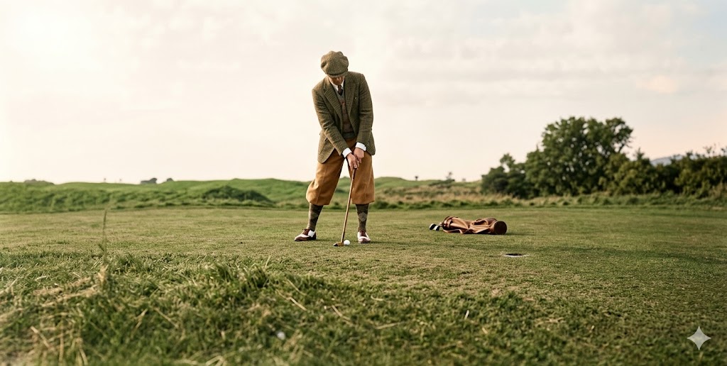 6d. Dartmoor Magazine 1st Tee with AI