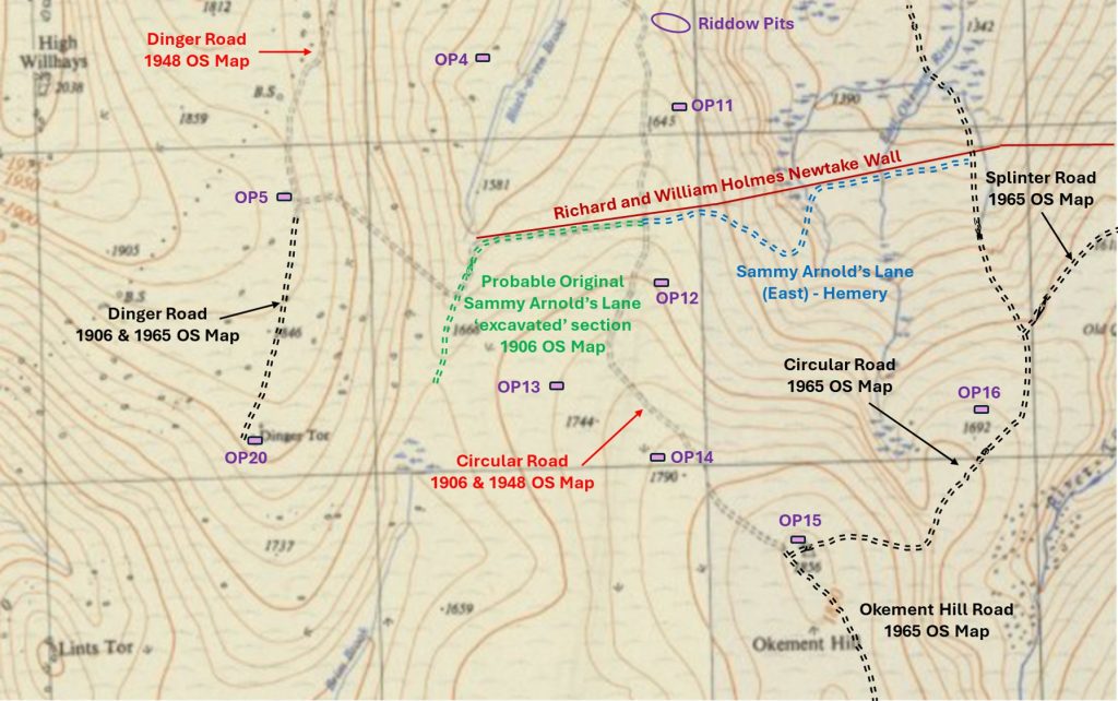 0a. Sammy Arnolds Lane Map