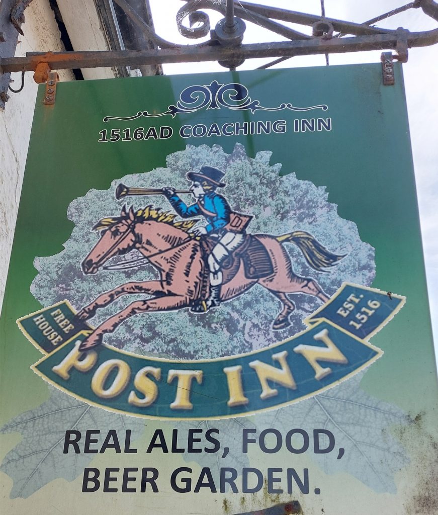 6. Post Inn Sign