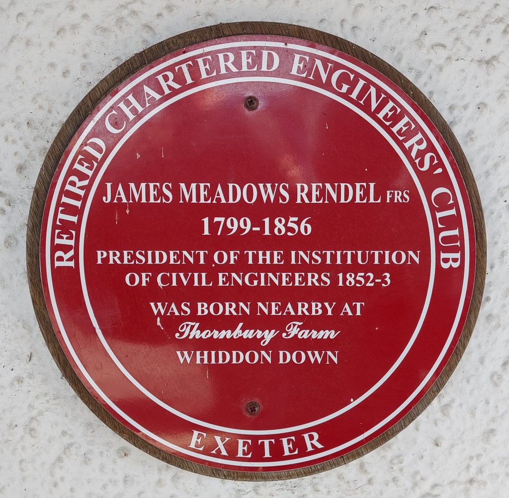 7. James Meadows Rendel Sign