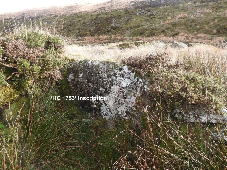 52. Tinners Hut 3 - Sam Parr's House - Date inscription