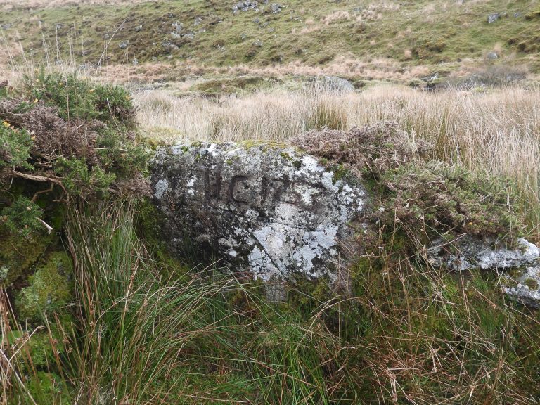 53. Tinners Hut 3 - Sam Parr's House - Date inscription