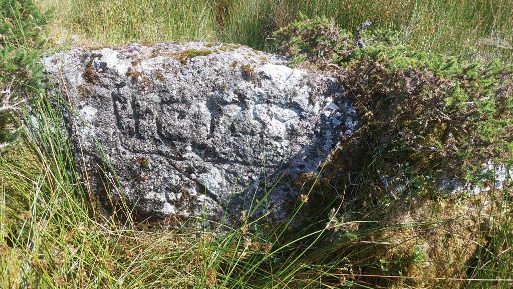 54. Tinners Hut 3 - Sam Parr's House - Date inscription