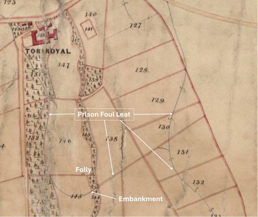 0a. Tithe Map at Tor Royal