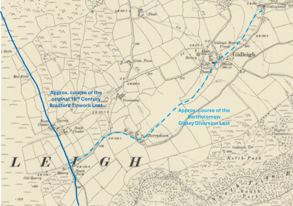 4b. Bartholomew Gidley Diversion Leat