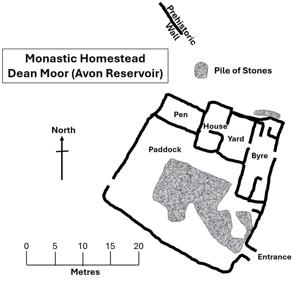 6a. Monastic Farmstead Sketch