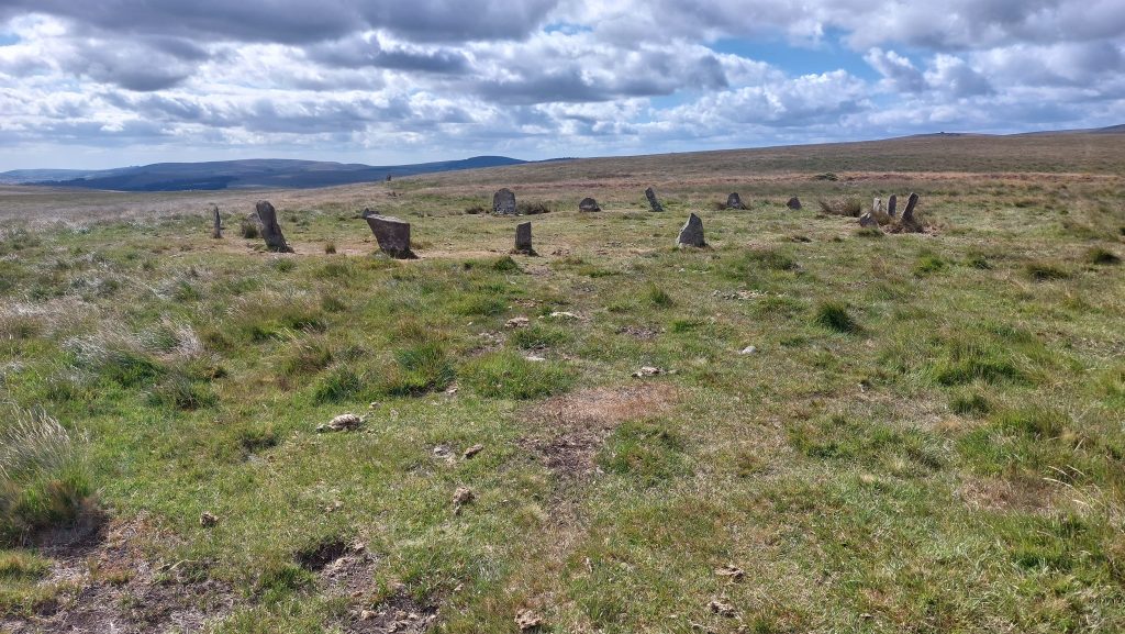 8. White Moor Stone Circle a SX63271 89610