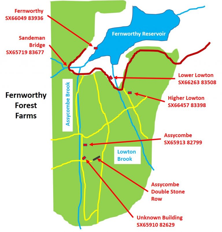 18. Fernworthy-Forest-Farms-Map